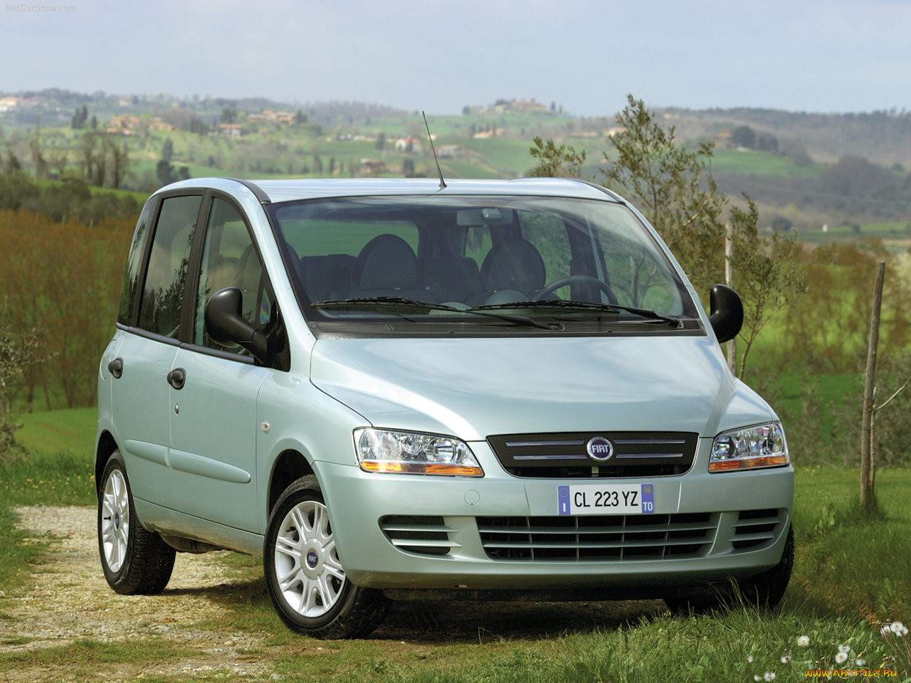 fiat, multipla, 2004, 